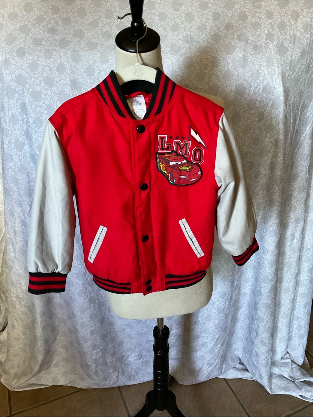 Disney Lightning McQueen Varsity Jacket